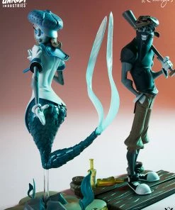 SIDESHOW COLLECTIBLES Canary Blu Designer Collectible Toy By Unruly Industries™ Union Street Choir By Nooligan