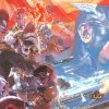 Art Work Murals & Prints Captain America: Winter In America Art Print By Alex Ross Art