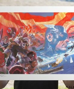 Art Work Murals & Prints Captain America: Winter In America Art Print By Alex Ross Art 11 Art Work Murals & Prints Captain America: Winter In America Art Print By Alex Ross Art