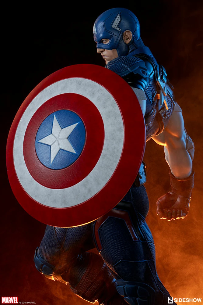 Captain America Premium Format™ Figure By Sideshow Collectibles Limited Edition 18 Captain America Premium Format™ Figure By Sideshow Collectibles Limited Edition