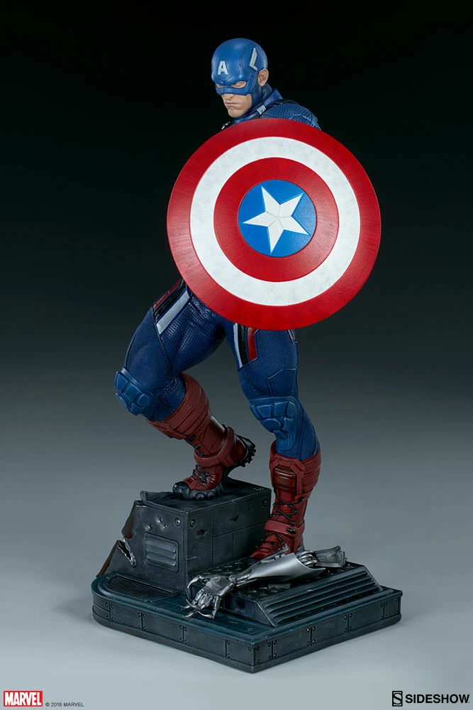 Captain America Premium Format™ Figure By Sideshow Collectibles Limited Edition 6 Captain America Premium Format™ Figure By Sideshow Collectibles Limited Edition