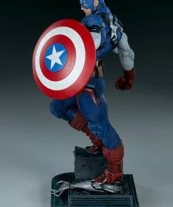 Captain America Premium Format™ Figure By Sideshow Collectibles Limited Edition 42 Captain America Premium Format™ Figure By Sideshow Collectibles Limited Edition