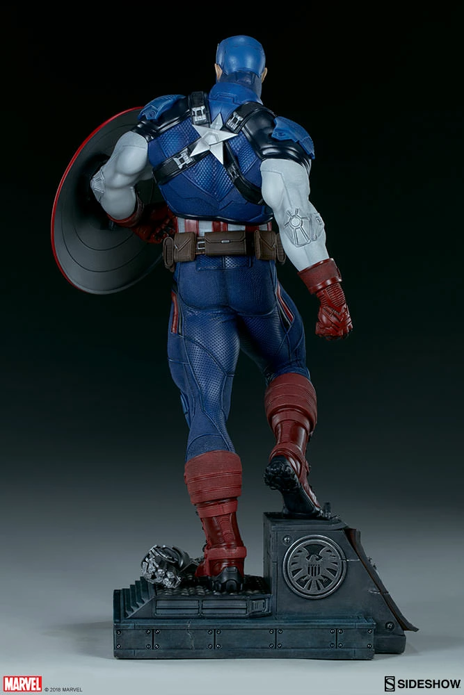 Captain America Premium Format™ Figure By Sideshow Collectibles Limited Edition 9 Captain America Premium Format™ Figure By Sideshow Collectibles Limited Edition