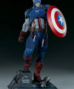 Captain America Premium Format™ Figure By Sideshow Collectibles Limited Edition 62 Captain America Premium Format™ Figure By Sideshow Collectibles Limited Edition