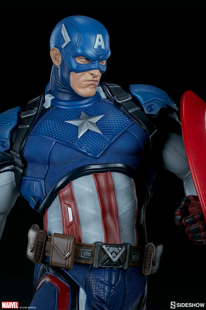 Captain America Premium Format™ Figure By Sideshow Collectibles Limited Edition 19 Captain America Premium Format™ Figure By Sideshow Collectibles Limited Edition