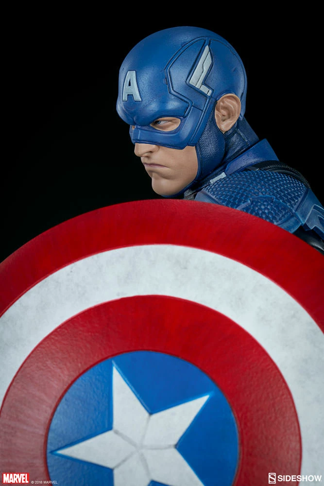 Captain America Premium Format™ Figure By Sideshow Collectibles Limited Edition 28 Captain America Premium Format™ Figure By Sideshow Collectibles Limited Edition