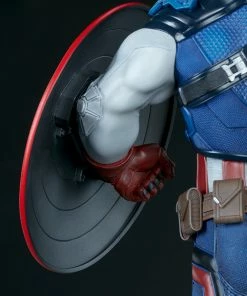 Captain America Premium Format™ Figure By Sideshow Collectibles Limited Edition 66 Captain America Premium Format™ Figure By Sideshow Collectibles Limited Edition