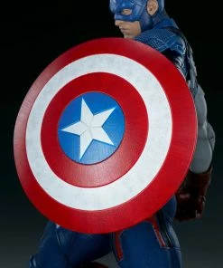 Captain America Premium Format™ Figure By Sideshow Collectibles Limited Edition 67 Captain America Premium Format™ Figure By Sideshow Collectibles Limited Edition