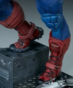 Captain America Premium Format™ Figure By Sideshow Collectibles Limited Edition 45 Captain America Premium Format™ Figure By Sideshow Collectibles Limited Edition