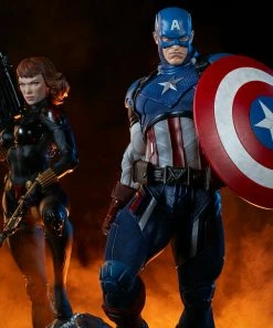 Captain America Premium Format™ Figure By Sideshow Collectibles Limited Edition 52 Captain America Premium Format™ Figure By Sideshow Collectibles Limited Edition