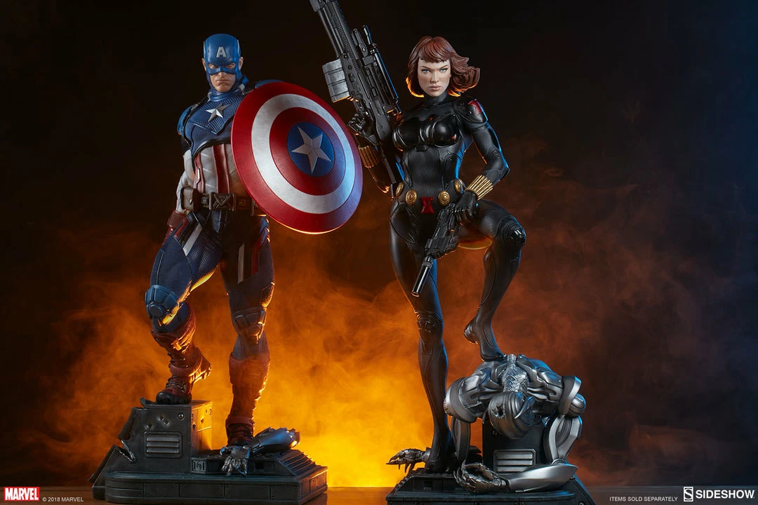 Captain America Premium Format™ Figure By Sideshow Collectibles Limited Edition 25 Captain America Premium Format™ Figure By Sideshow Collectibles Limited Edition