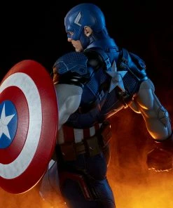 Captain America Premium Format™ Figure By Sideshow Collectibles Limited Edition 68 Captain America Premium Format™ Figure By Sideshow Collectibles Limited Edition