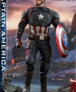 Captain America Sixth Scale Figure By Hot Toys Avengers: Endgame - Movie Masterpiece Series