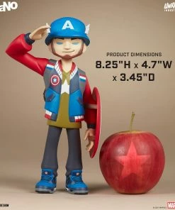 Captain America Designer Collectible Toy By Unruly Industries™ By KaNO