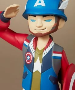 Captain America Designer Collectible Toy By Unruly Industries™ By KaNO