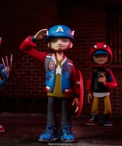 Captain America Designer Collectible Toy By Unruly Industries™ By KaNO