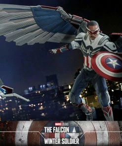 Captain America Sixth Scale Figure By Hot Toys Television Masterpiece Series - The Falcon And The Winter Soldier