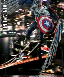 Captain America Sixth Scale Figure By Hot Toys Television Masterpiece Series - The Falcon And The Winter Soldier