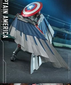 Captain America Sixth Scale Figure By Hot Toys Television Masterpiece Series - The Falcon And The Winter Soldier