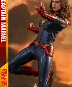 Avengers Earth's Heroes Captain Marvel Deluxe Version Sixth Scale Figure By Hot Toys Captain Marvel - Movie Masterpiece Series 30 Avengers Earth's Heroes Captain Marvel Deluxe Version Sixth Scale Figure By Hot Toys Captain Marvel - Movie Masterpiece Series