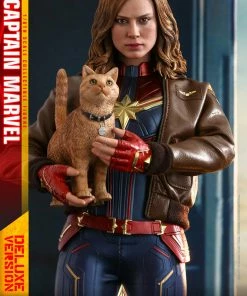 Avengers Earth's Heroes Captain Marvel Deluxe Version Sixth Scale Figure By Hot Toys Captain Marvel - Movie Masterpiece Series 34 Avengers Earth's Heroes Captain Marvel Deluxe Version Sixth Scale Figure By Hot Toys Captain Marvel - Movie Masterpiece Series
