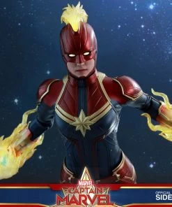 Avengers Earth's Heroes Captain Marvel Deluxe Version Sixth Scale Figure By Hot Toys Captain Marvel - Movie Masterpiece Series 43 Avengers Earth's Heroes Captain Marvel Deluxe Version Sixth Scale Figure By Hot Toys Captain Marvel - Movie Masterpiece Series