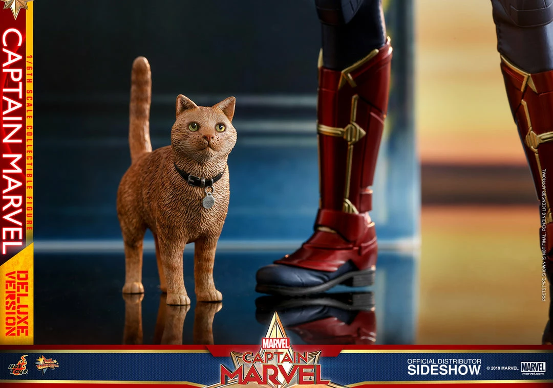 Avengers Earth's Heroes Captain Marvel Deluxe Version Sixth Scale Figure By Hot Toys Captain Marvel - Movie Masterpiece Series 23 Avengers Earth's Heroes Captain Marvel Deluxe Version Sixth Scale Figure By Hot Toys Captain Marvel - Movie Masterpiece Series