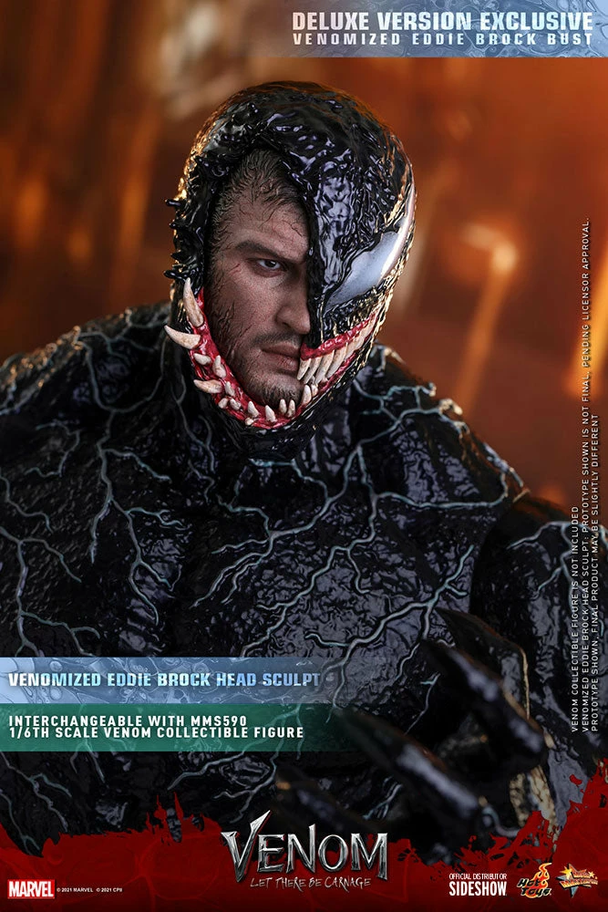 Carnage (Deluxe Version) Sixth Scale Figure By Hot Toys Movie Masterpiece Series - Venom: Let There Be Carnage 19 Carnage (Deluxe Version) Sixth Scale Figure By Hot Toys Movie Masterpiece Series - Venom: Let There Be Carnage