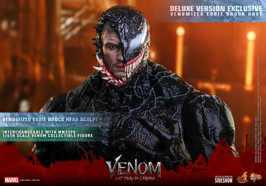 Carnage (Deluxe Version) Sixth Scale Figure By Hot Toys Movie Masterpiece Series - Venom: Let There Be Carnage 20 Carnage (Deluxe Version) Sixth Scale Figure By Hot Toys Movie Masterpiece Series - Venom: Let There Be Carnage