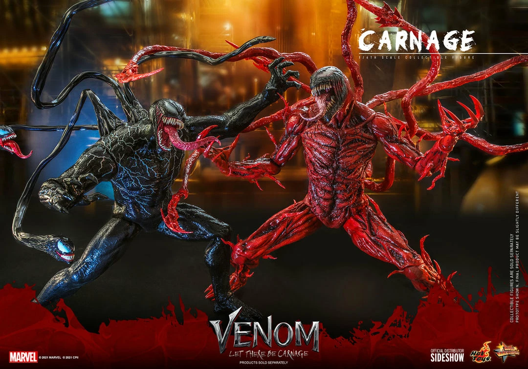 Carnage (Deluxe Version) Sixth Scale Figure By Hot Toys Movie Masterpiece Series - Venom: Let There Be Carnage 5 Carnage (Deluxe Version) Sixth Scale Figure By Hot Toys Movie Masterpiece Series - Venom: Let There Be Carnage