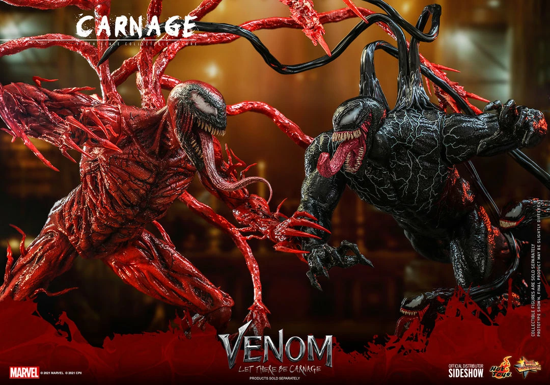 Carnage (Deluxe Version) Sixth Scale Figure By Hot Toys Movie Masterpiece Series - Venom: Let There Be Carnage 7 Carnage (Deluxe Version) Sixth Scale Figure By Hot Toys Movie Masterpiece Series - Venom: Let There Be Carnage