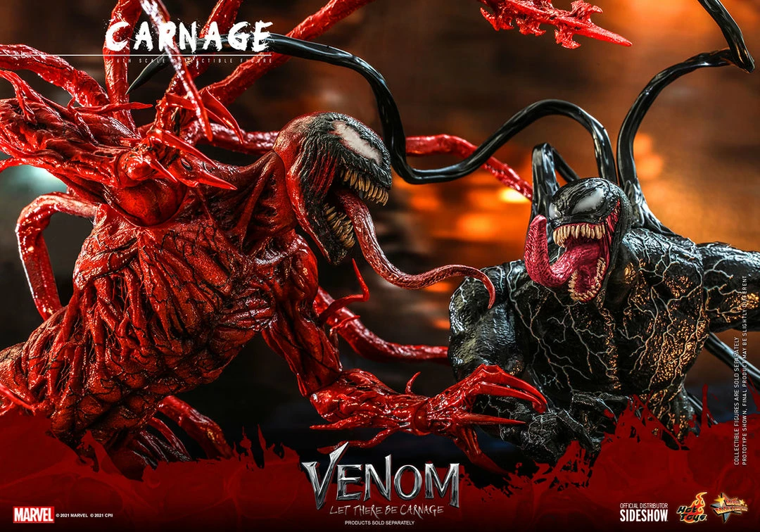 Carnage (Deluxe Version) Sixth Scale Figure By Hot Toys Movie Masterpiece Series - Venom: Let There Be Carnage 9 Carnage (Deluxe Version) Sixth Scale Figure By Hot Toys Movie Masterpiece Series - Venom: Let There Be Carnage