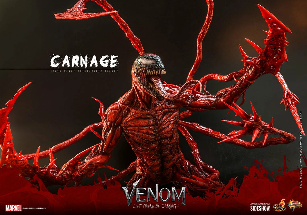 Carnage (Deluxe Version) Sixth Scale Figure By Hot Toys Movie Masterpiece Series - Venom: Let There Be Carnage 15 Carnage (Deluxe Version) Sixth Scale Figure By Hot Toys Movie Masterpiece Series - Venom: Let There Be Carnage