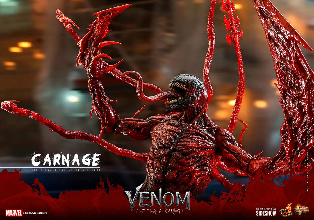 Carnage (Deluxe Version) Sixth Scale Figure By Hot Toys Movie Masterpiece Series - Venom: Let There Be Carnage 14 Carnage (Deluxe Version) Sixth Scale Figure By Hot Toys Movie Masterpiece Series - Venom: Let There Be Carnage