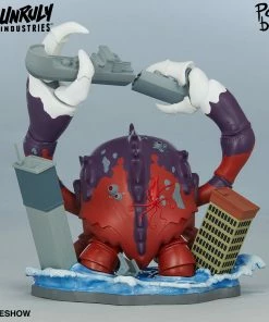 Hot Pop Cultures Store Crabthulu: Terror Of The Deep! Designer Collectible Toy By Unruly Industries™ By Mike