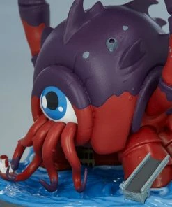 Hot Pop Cultures Store Crabthulu: Terror Of The Deep! Designer Collectible Toy By Unruly Industries™ By Mike