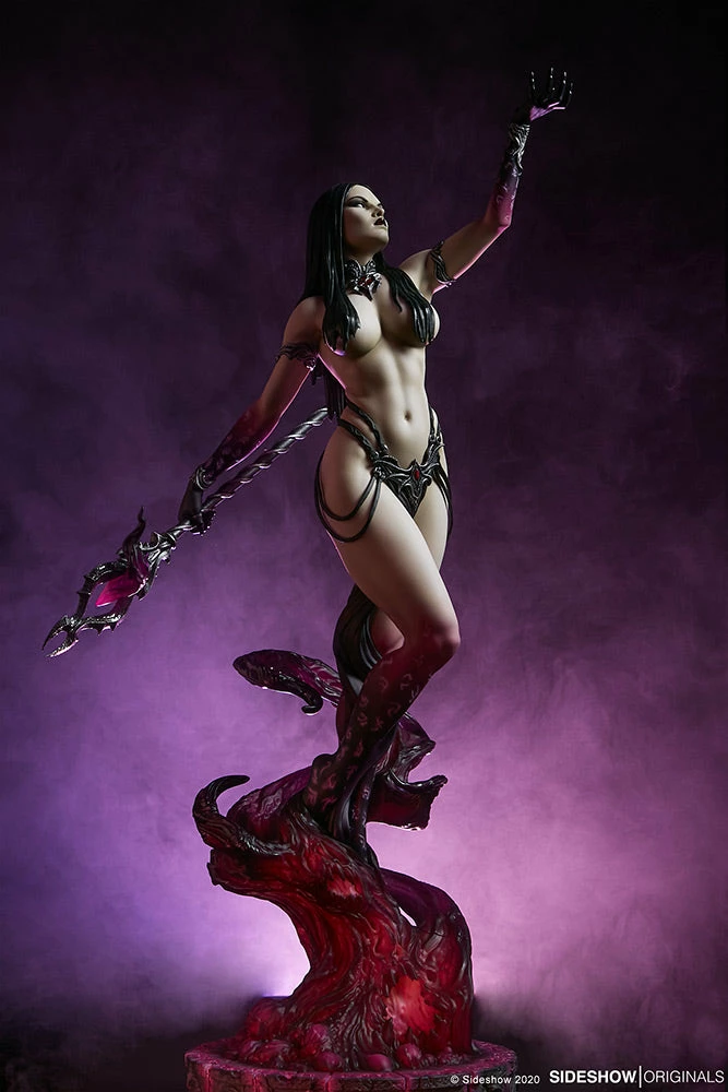 Dark Sorceress: Guardian Of The Void Statue By Sideshow Collectibles 24 Dark Sorceress: Guardian Of The Void Statue By Sideshow Collectibles