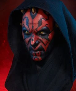 LIFE SIZED STATUES PROPS Darth Maul Life-Size Bust By Sideshow Collectibles