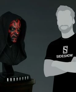 LIFE SIZED STATUES PROPS Darth Maul Life-Size Bust By Sideshow Collectibles