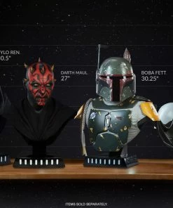 LIFE SIZED STATUES PROPS Darth Maul Life-Size Bust By Sideshow Collectibles