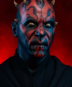 LIFE SIZED STATUES PROPS Darth Maul Life-Size Bust By Sideshow Collectibles