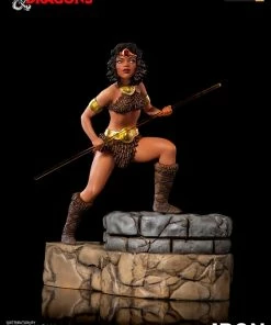 SIDESHOW COLLECTIBLES Dungeons & Dragons Diana The Acrobat Statue By Iron Studios Includes Diorama Base