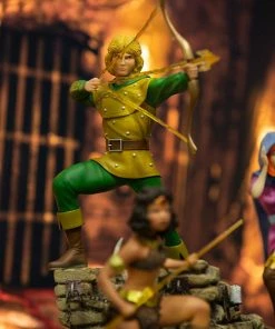 SIDESHOW COLLECTIBLES Dungeons & Dragons Diana The Acrobat Statue By Iron Studios Includes Diorama Base