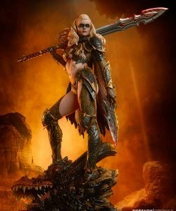Dragon Slayer: Warrior Forged In Flame Statue By Sideshow Collectibles Premium Collection