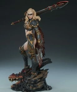 Dragon Slayer: Warrior Forged In Flame Statue By Sideshow Collectibles Premium Collection
