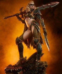 Dragon Slayer: Warrior Forged In Flame Statue By Sideshow Collectibles Premium Collection