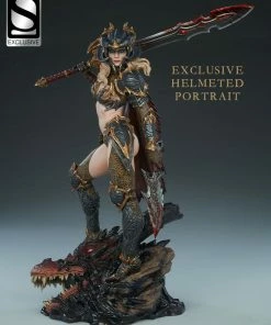 Dragon Slayer: Warrior Forged In Flame Statue By Sideshow Collectibles Premium Collection