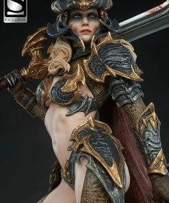 Dragon Slayer: Warrior Forged In Flame Statue By Sideshow Collectibles Premium Collection