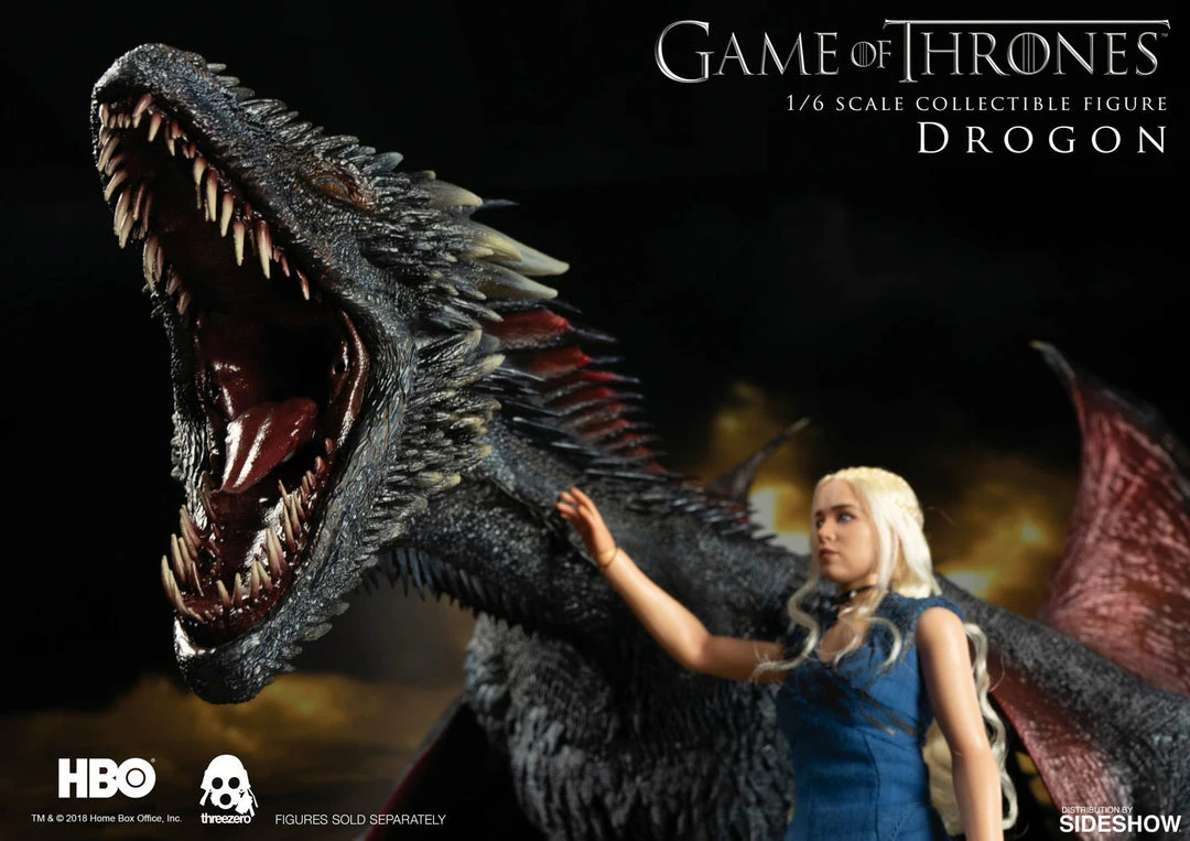 Game Of Thrones Drogon Sixth Scale Figure By Threezero 3 Game Of Thrones Drogon Sixth Scale Figure By Threezero