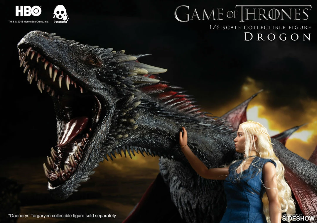 Game Of Thrones Drogon Sixth Scale Figure By Threezero 4 Game Of Thrones Drogon Sixth Scale Figure By Threezero